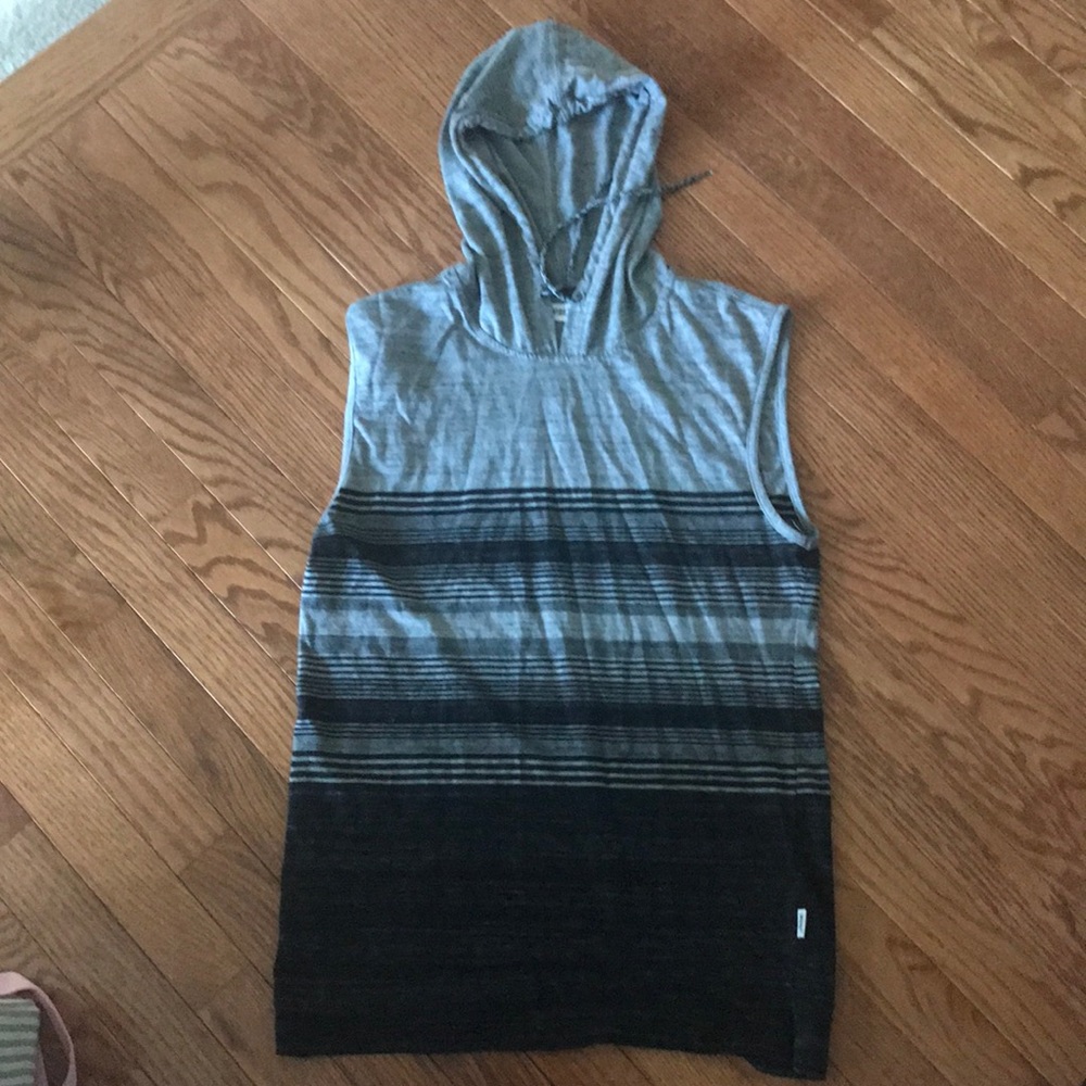 Sleeveless hoodie